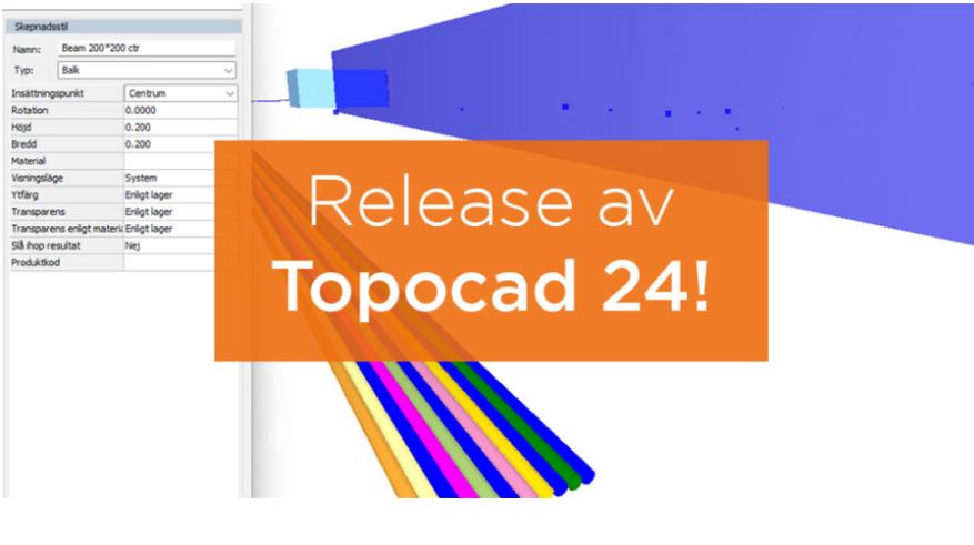 Du visar för närvarande Adtollo lanserar Topocad 24